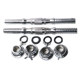 Universal extension set pole accessories electroplated dumbbells