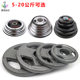 Electroplated large hole barbell plates Hengda factory direct sales