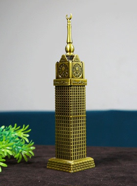 耀莎锌合金麦加钟楼大号建筑