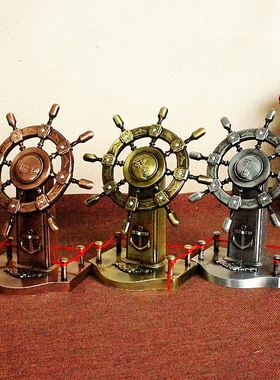 金属办公室桌面开业礼品领航舵