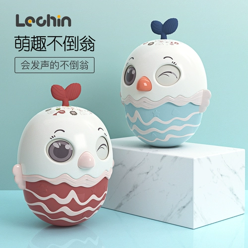 Неваляшка, успокаивающая игрушка для раннего возраста, 3-6-9-12 мес., 0-1 лет, раннее развитие