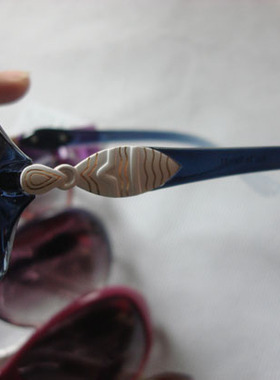 凯特雅29011女士太阳镜  叶子款 女士眼镜 送镜布眼镜盒