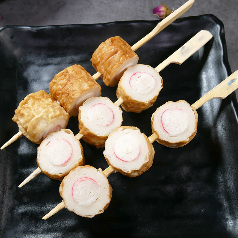 便利店关东煮蟹柳蟹肉味竹轮卷串串火锅麻辣烫材料食材商用半成品