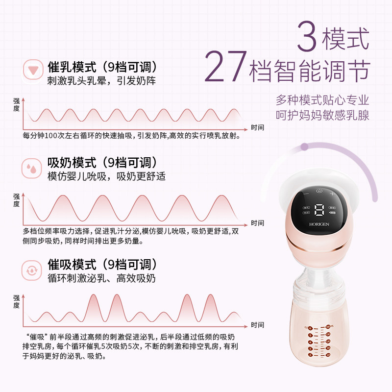 好女人一体式电动全自动挤大吸奶器 好女人吸奶器