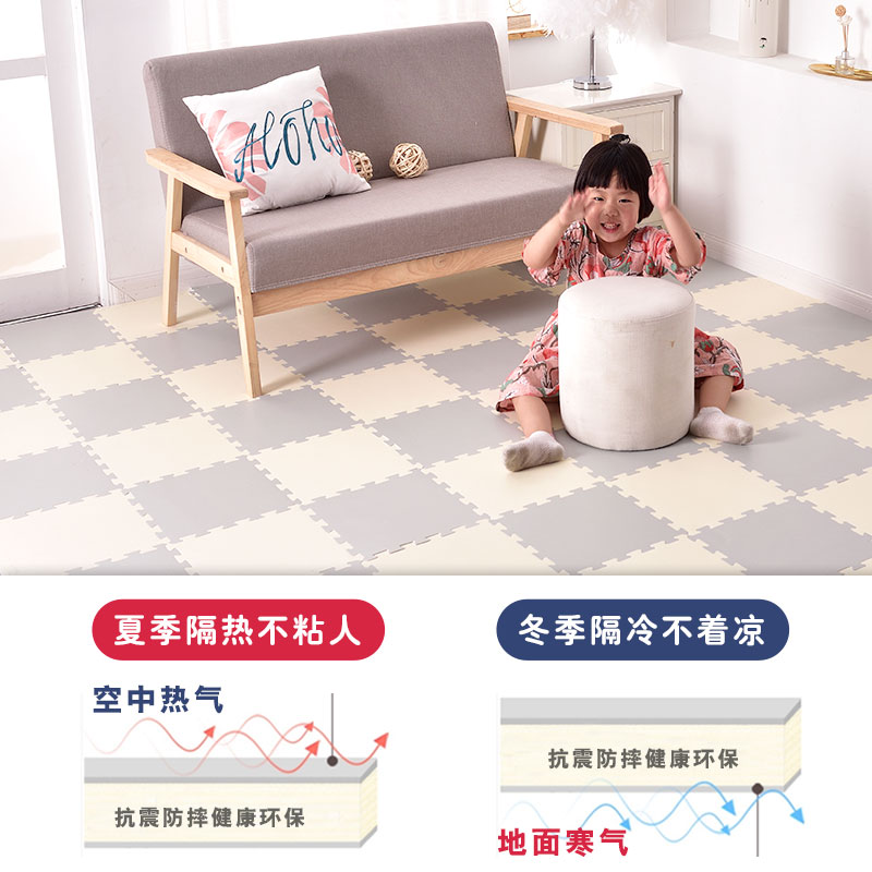 清仓特价明德防滑垫儿童宝宝爬行垫 meitoku地垫