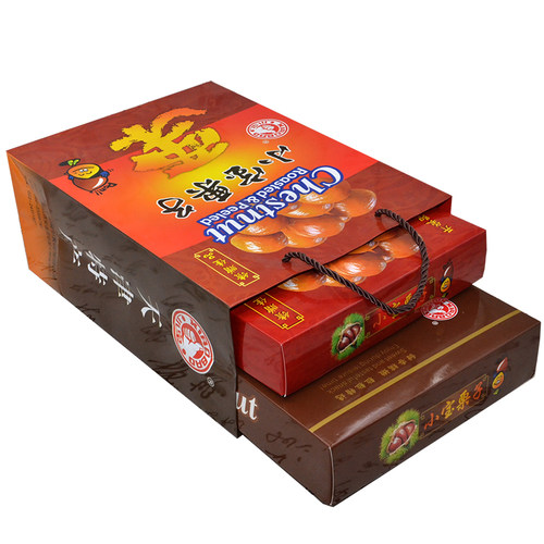 天津传统特产小宝栗子甘栗仁500克/开口笑900克礼盒 迁西板栗即食 - 图2