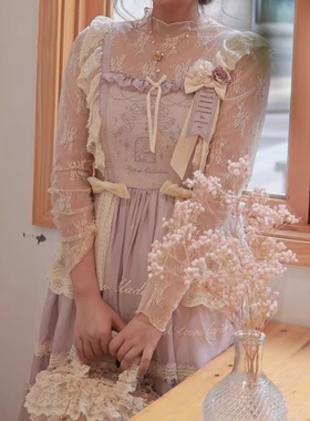 天然真花小众原创设计天然真花玫瑰蔷薇项链珍珠短项链