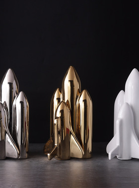 火箭摆件航空飞船现代儿童房