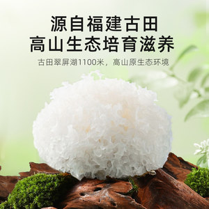 杞里香精选古田银耳片55g丑耳糯耳可搭配皂角米桃胶莲子羹汤材料