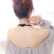 ແມ່ຍິງ sexy ພຽງເລັກນ້ອຍງາມ lace butterfly ສີດໍາ