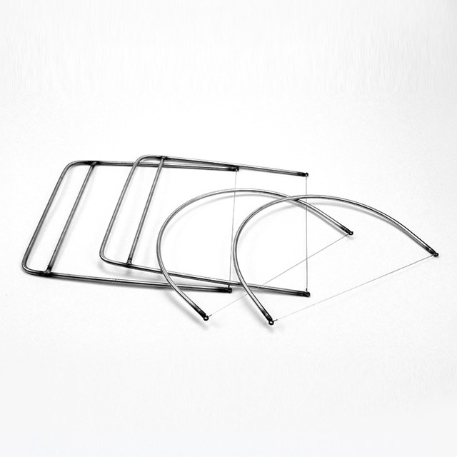 Stainless steel clay board for making glaze tools