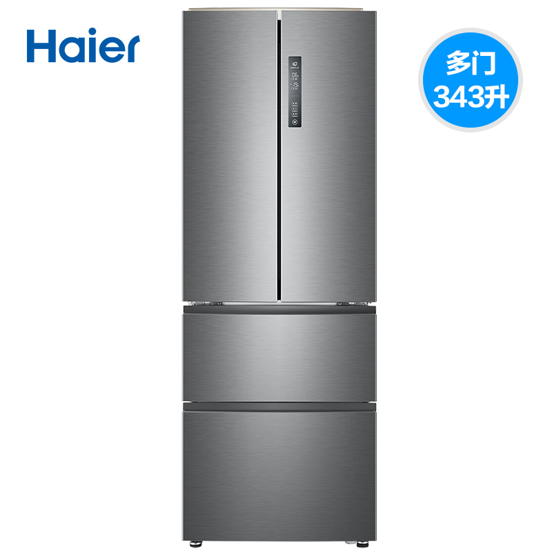 升多门大容量冷藏冷冻风冷无霜电冰箱 343 343WDPM BCD 海尔 Haier 升多门大容量冷藏冷冻风冷无霜电冰箱 343 343WDPM BCD 海尔 Haier