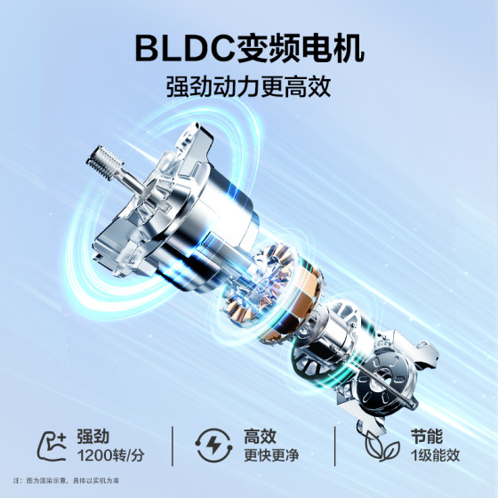 [初色]海尔滚筒洗烘套装洗衣机家用超薄全自动热泵除菌螨20D1