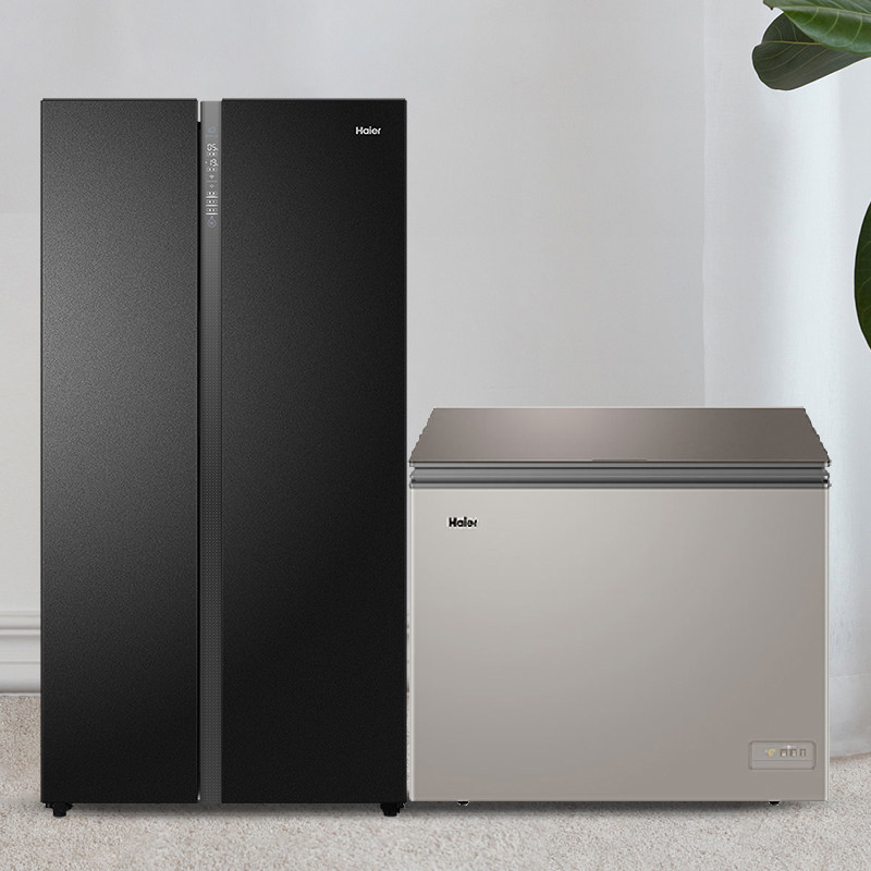 Холодильный шкаф Haier 651л (пара открытых холодильников по 200л)
