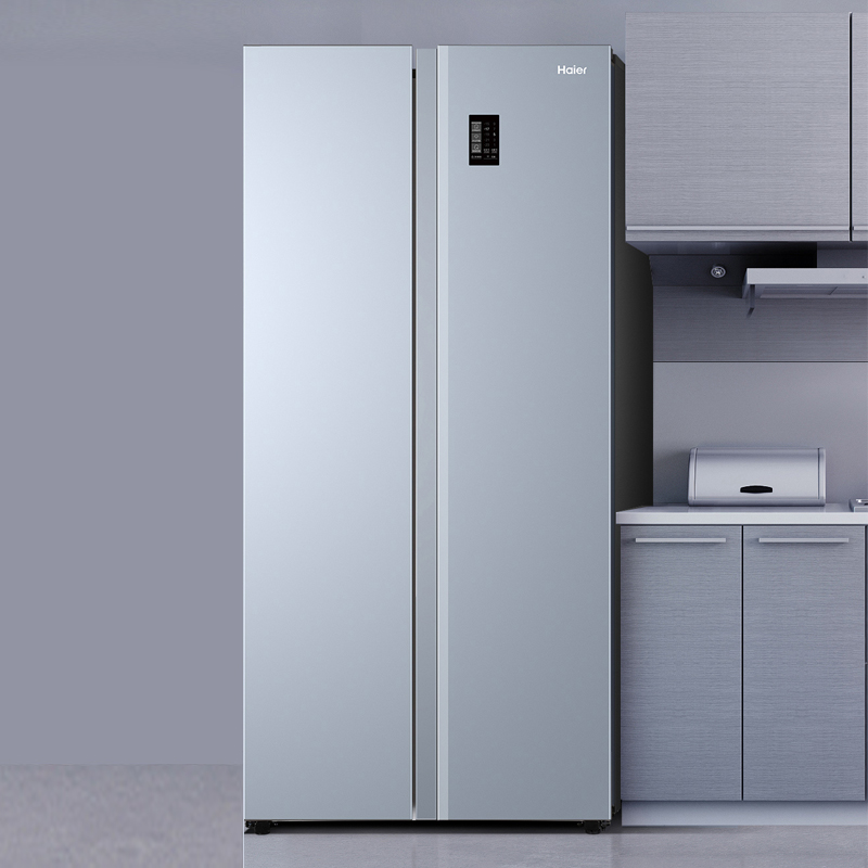 超薄家用对开门风冷无霜电冰箱 473WGHSS9DG9U1 BCD 海尔 Haier 超薄家用对开门风冷无霜电冰箱 473WGHSS9DG9U1 BCD 海尔 Haier