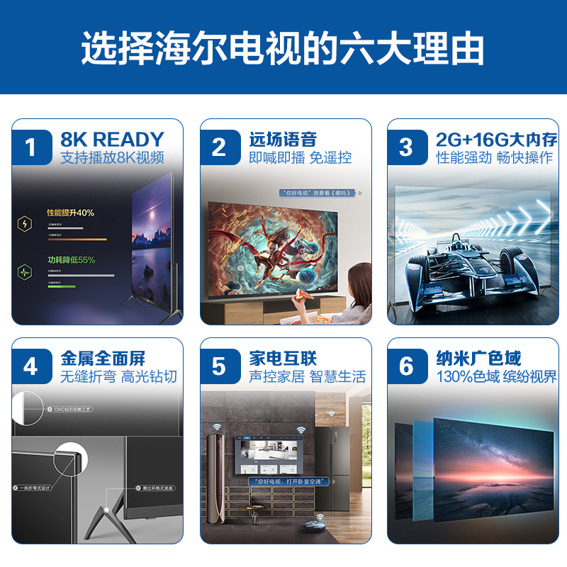 高清智能平板液晶智慧全面屏电视机 4K 英寸 65 LU65C71 海尔 Haier 高清智能平板液晶智慧全面屏电视机 4K 英寸 65 LU65C71 海尔 Haier