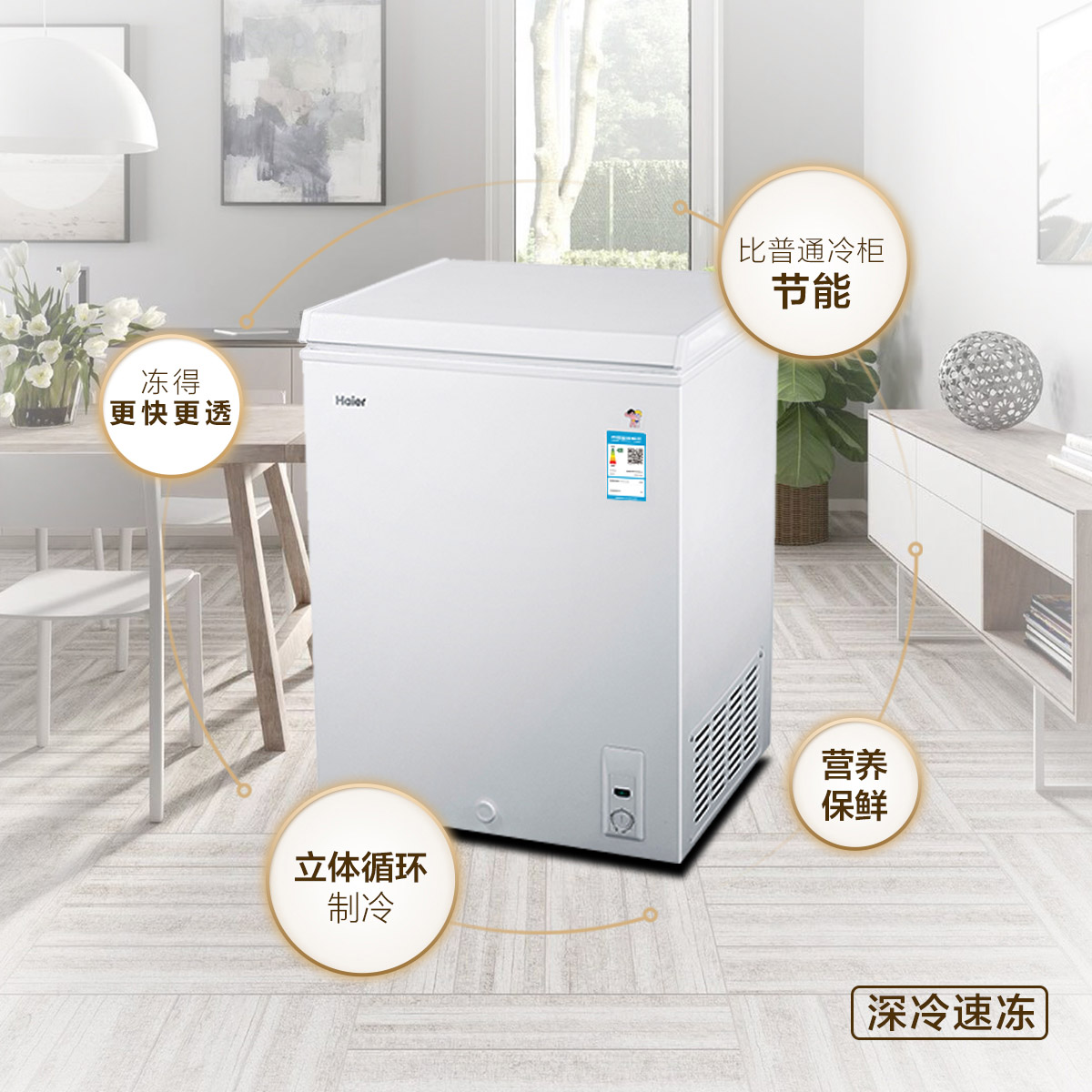 升家用节能冷藏冷冻变温小冰柜 102HT102 BD BC 海尔 Haier 升家用节能冷藏冷冻变温小冰柜 102HT102 BD BC 海尔 Haier