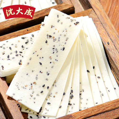 上海特产云片糕正宗老字号沈大成核桃芝麻味崇明糯米结婚喜糕零食 - 图1