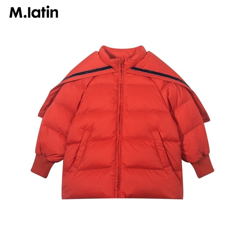 【商场同款】马拉丁童装儿童羽绒服冬装女童可拆领羽绒服拜年服,淘宝优惠券,粉丝福利购,淘宝优惠卷