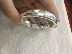 Sterling Silver Artisan 999 Full Silver Handmade Vòng đeo tay tùy chỉnh Full Bạc Bracelet Bạc Pure Handmade Trang trí Bông tuyết Bạc - Vòng đeo tay Cuff