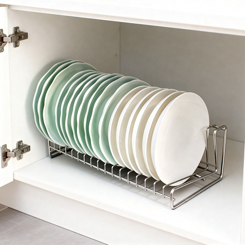 厨房台面碟架消毒柜内盘架橱柜盘子收纳架菜盘沥水抽屉304不锈钢,淘宝优惠券,粉丝福利购,淘宝优惠卷
