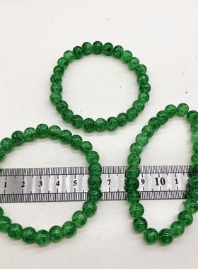 手镯欧美饰品女玻璃弹力线