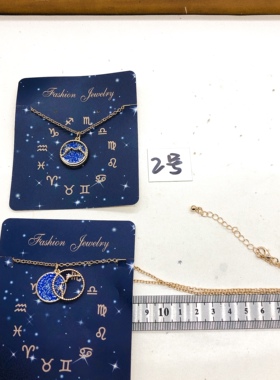 外贸饰品合金短款玻璃亮钻