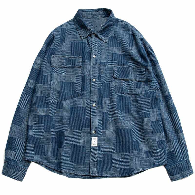 现货5折 KAPITAL JAPA平田衬衫衬衣春秋季男宽松格子长袖外套潮日 - 图3