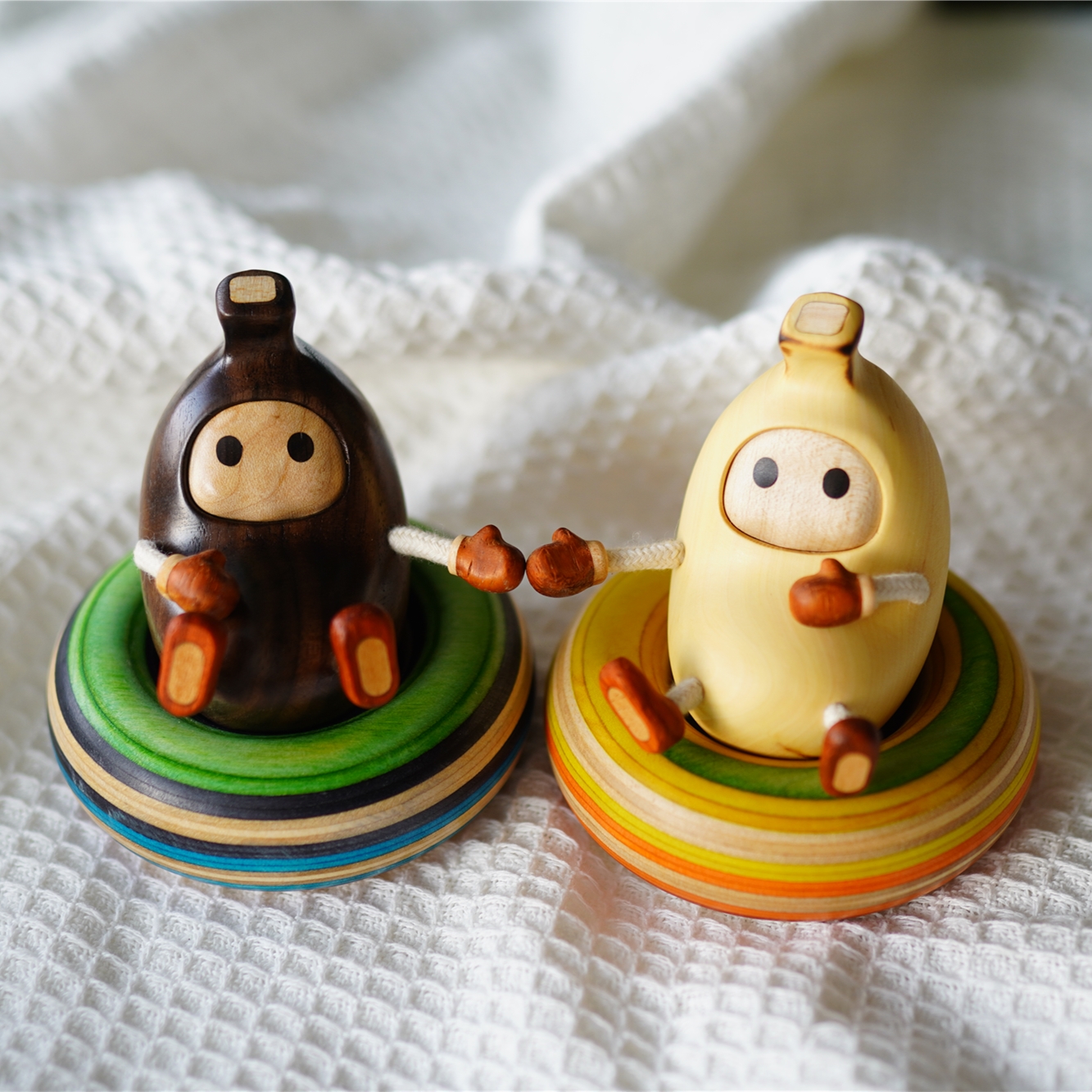 Joe/水果合集可爱原木水果摆件创意手工治愈桌面工位装饰摆件礼物 - 图3