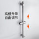No punching lift rod shower accessories shower bracket bathroom shower head stainless steel adjustable fixed