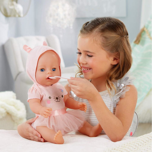 出口德国ZAPF夏芙baby born仿真娃娃儿童玩具母婴护理过家家套装 - 图0