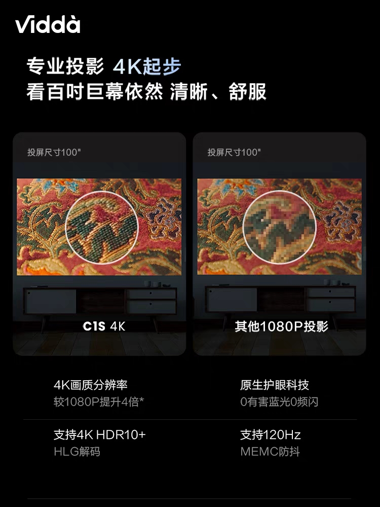 【询价立减】国行正品海信vidda m1/c1 air/c1s/c1 pro专业高清家 - 图1