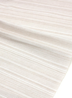 复古米蓝条纹布料布组 41017 娃衣手工面料 布艺DIY