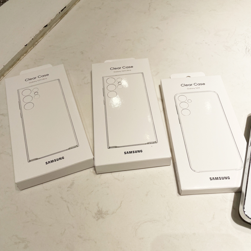 适用于三星S24Ultra手机壳S25+保护套S22ultra防摔保护壳镜头全包适用S23+轻薄简约S24硬壳透明网红三包外壳 - 图0