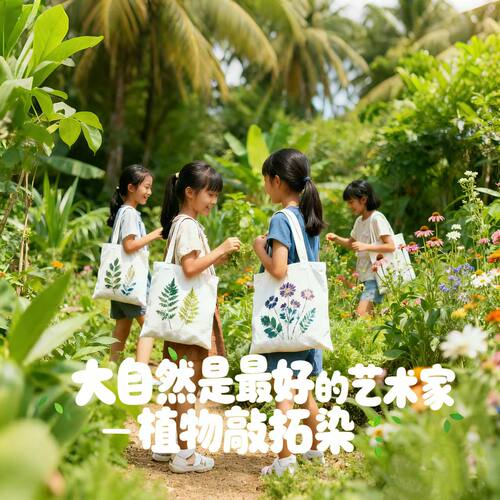 植物敲拓染方巾树叶拓印工具专用橡胶锤子幼儿园儿童手工diy材料 - 图0