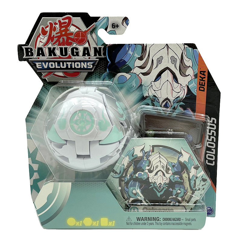 美国bakugan Evolutions Deka超大号老虎狐狸狮子暴龙异形大爆丸 - 图3