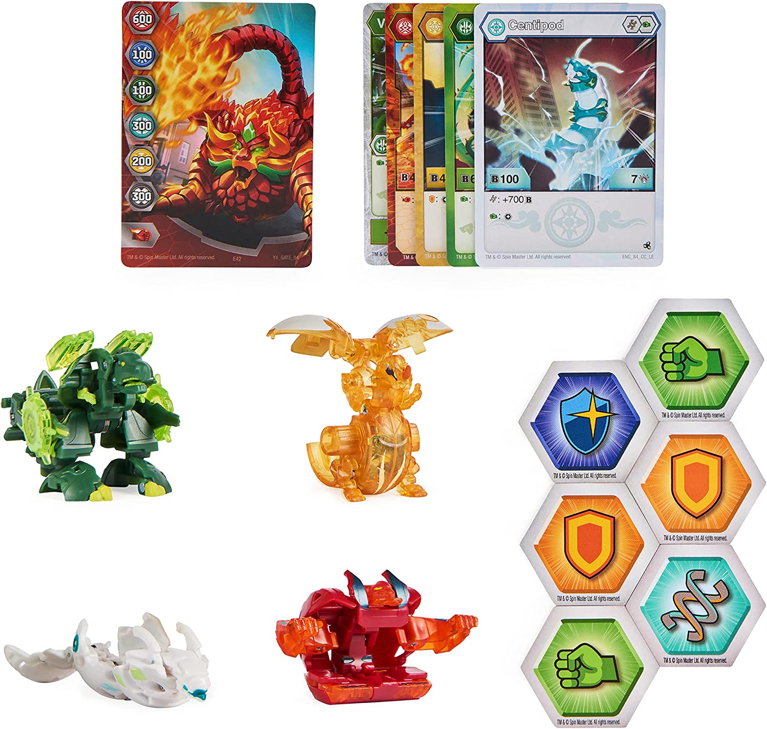 世嘉BL异形发光爆丸武器Legends Collection Pack组合套装BAKUGAN - 图0