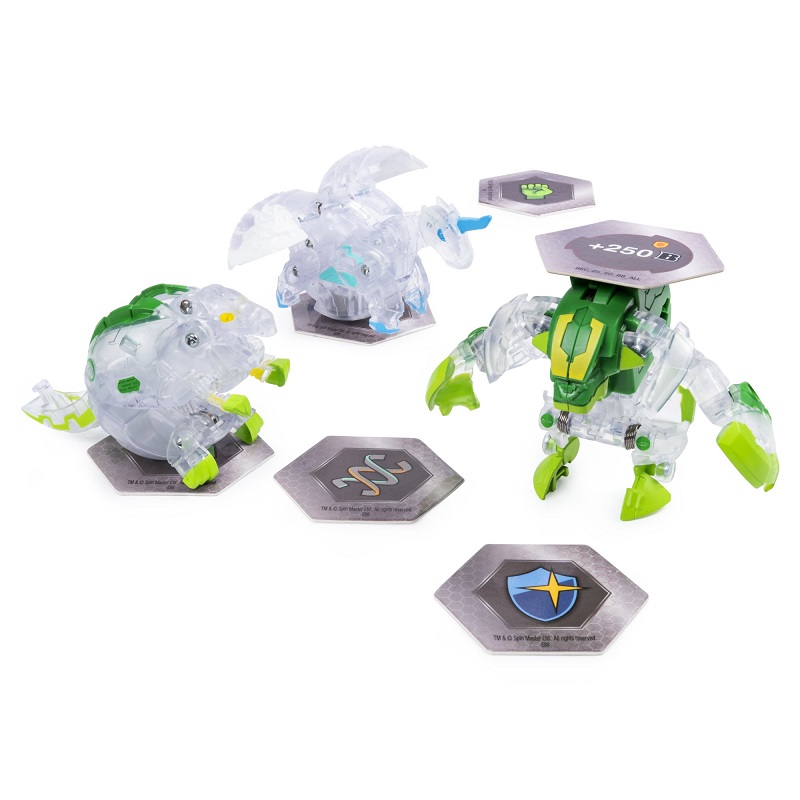 BAKUGAN爆丸Diamond Maxotaur钻石透明牛魔天马暴龙三个装限量款 - 图3