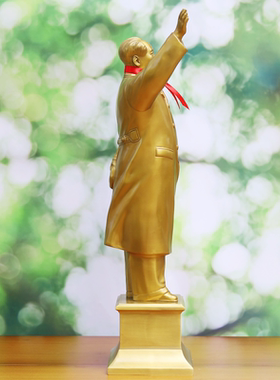 毛主席铜像摆像客厅玄关办公室