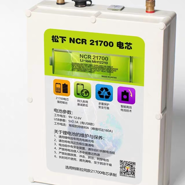 进口松下12V24V锂电池组房车电池大容量100AH200AH定制