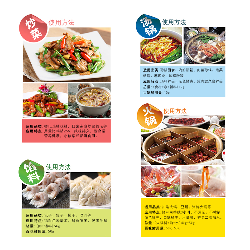 包邮海博士百味鲜500g火锅高汤各种汤料调味料麻辣烫调料-图1