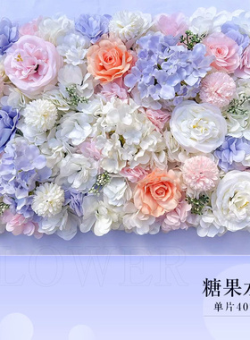 特密仿真玫瑰花墙拍照背景墙