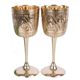 Pakistani antique style solid copper wine glass
