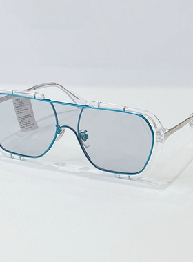 防紫外线川久保玲街拍墨镜不规则