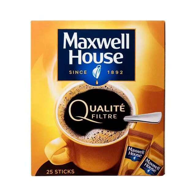 Maxwell Golden Coffee freeze-dried coffee imported from France