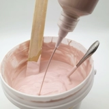 Глина, белая форма, 12 цветов