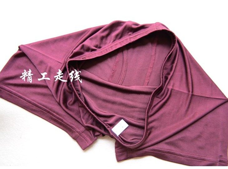 送老公送老爸好的纯桑蚕丝平角内裤 真丝针织面料平脚裤男士内裤,淘宝优惠券,粉丝福利购,淘宝优惠卷