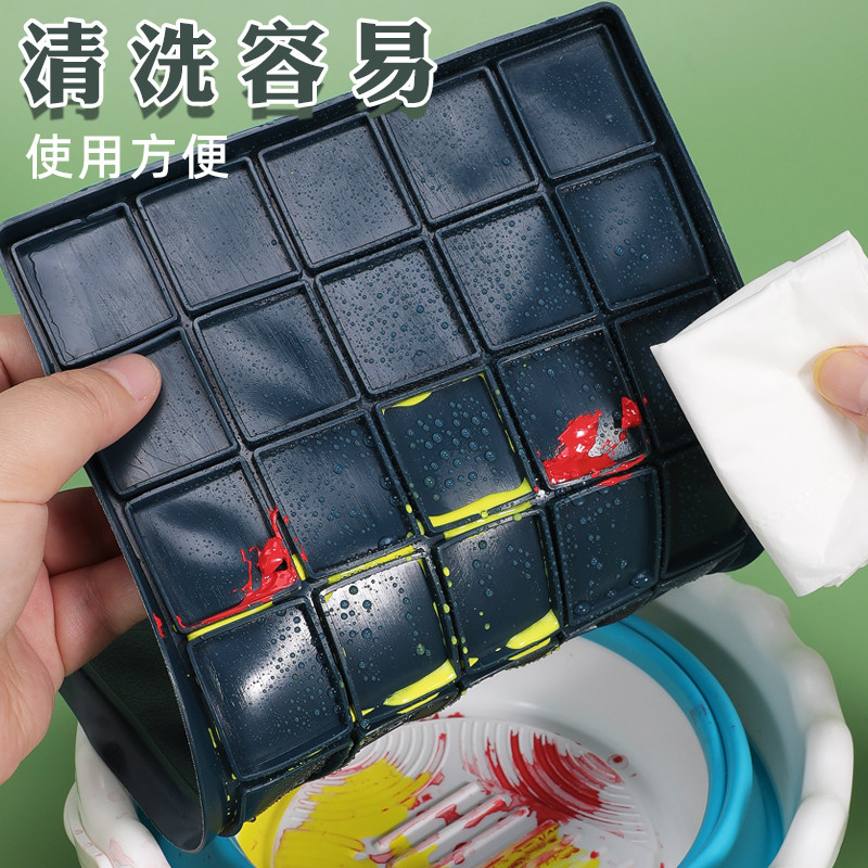 马利多功能调色盒24格36格调色用收纳盒水粉盒丙烯油画水彩颜料盒,淘宝优惠券,粉丝福利购,淘宝优惠卷