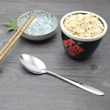 Детская ложка из нержавеющей стали для детского сада, палочка для смешивания, увеличенная толщина