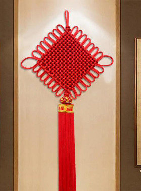 手工编织大中国结客厅挂件平安结